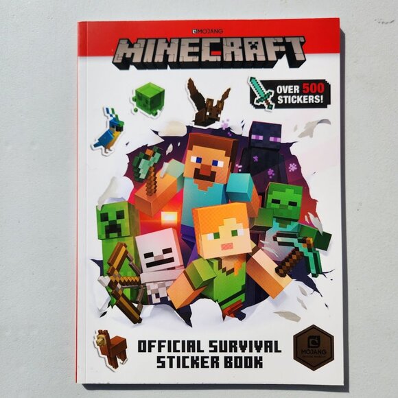 NEW Minecraft Official Survival Activity Adventure Sticker Book 500 stickers - Picture 3 of 14